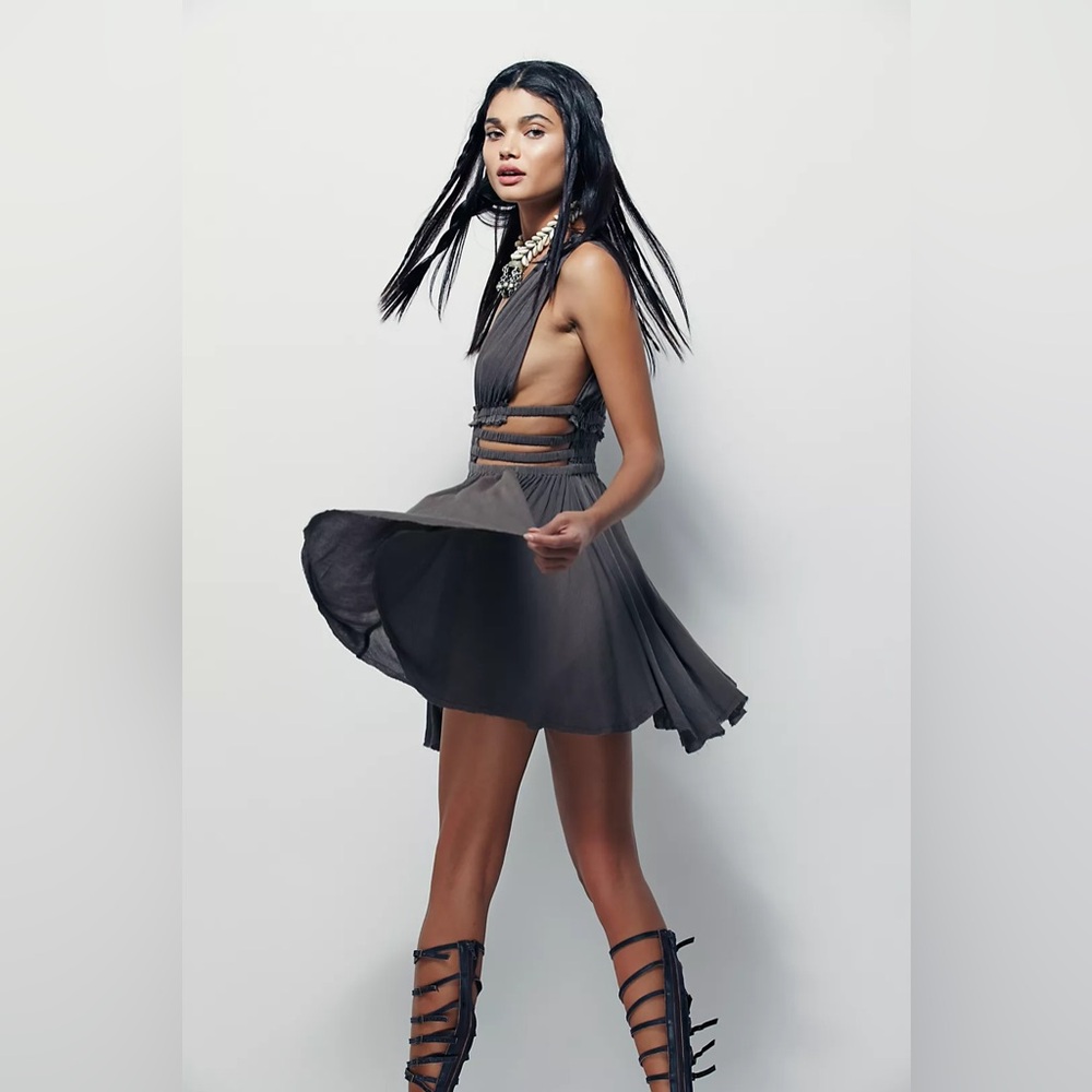 Free people Feel The Flava Fit And Flare Dress